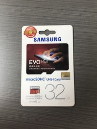 (少量現貨、可郵寄）三星 Samsung EVO Plus microSD 32GB microSDHC 記憶卡 80mb/s for 手機 / 平版電腦 / 運動相機 / CCD