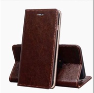 Huawei 華為 Mate20X EVR-L29專用 高檔銀包款 真皮保護套 Mate 20X 套 (黑色7.2吋) 