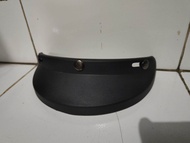 pet panjang helm bogo retro jpn Cargloss bogo kulit cross yang ada kancing 3 di atas helm topi
