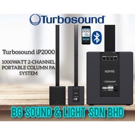 Turbosound iNSPIRE iP2000 V2 1000 watt 2-channel Portable Column PA System (IP2000V2 / ip-2000V2 / ip 2000V2)