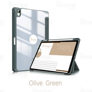 เคส สำหรับ ไอแพด ใส clear case for ipad ราง ปากกา กันกระแทก กันงอ ซิลิโคน รอบตัว นิ่ม gen6 gen7 pro 