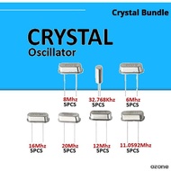 Crystal Oscillator Bundle 16Mhz 32.768Khz 8Mhz 12Mhz 20Mhz