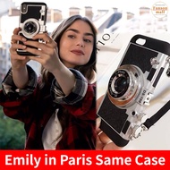 Emily in Paris Same Casing Retro 3D Camera Phone Case For IPhone 14 pro max 13 pro 12 Pro Max 12mini