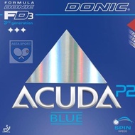 NEW Donic Acuda Blue P2 / karet bet pingpong - Merah