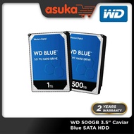 Western Digital 500GB | 1TB 3.5" Caviar Blue 7200RPM,32MB SATA HDD