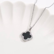 K345 Women's Clover leaf Necklace Four Clover leaf Necklace