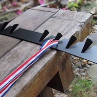 設計款鐵製掛鉤　獎牌架　排勾　掛勾　可直接使用3M黏貼不需鑽孔