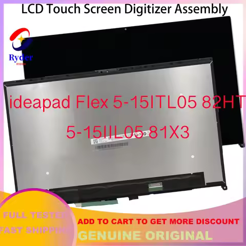 5D10S39644 14.0 For Lenovo Ideapad Flex 5-15IIL05 5-15ALC05 5-15ITL05 5-15iil 5-15 LCD Screen Touch 