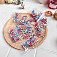MOMOCUPPY DIY sprinkle glitter fimo taba squishy sprinkled topping deco chocolate sprinkle slime spr