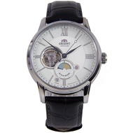 Orient Automatic Sun &amp; Moon Black Leather Watch RA-AS0005S RA-AS0005S00B