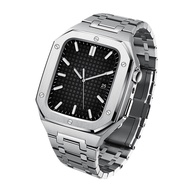 Metal Strap+Case for เคส  Apple Watch Series 10 46mm สายนาฬิกา Strap Stainless Steel Protective Case