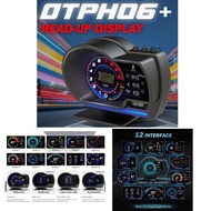 OTP-H06+ Car OBD OBD2 Meter Speedometer Gauge P6 GPS HUD Water Temp Turbo Proton Honda Perodua Toyot
