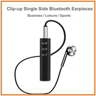 Single Earbud Bluetooth Headset with Microphone for Cell Phones/iPhone/Samsung/Lg,for Office Outdoor