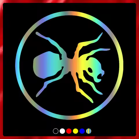 40802# Various Sizes Die-Cut Vinyl Decal Anit for Prodigy Car Sticker Waterproof Auto Decors on Bump