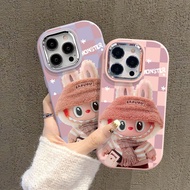 Cute Labubudoll Case for REALME 11X 12X 11 9 RPO 8 Q3I K9S Q3S Q3T 9SE V20 GT3 C55 C20 C11 C35 C53 C
