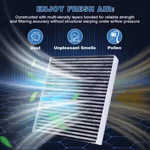 For Nissan Almera Micra Sunny March Note Versa Car Cabin Air Filter 27277-1HA0A 27277-1HD0A 27277-1H