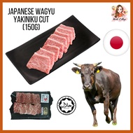 Japanese A5 Wagyu Beef/ Daging Wagyu A5 Halal/BMS10/11 /Yakiniku Cut 100gm/Tray Vacuum Pack