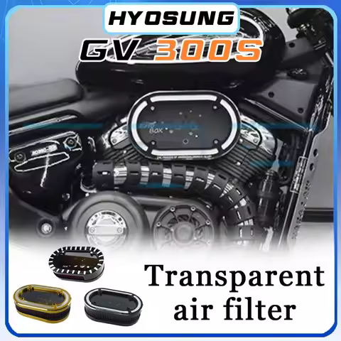 HYOSUNG GV300S GV125S oval transparent air filter cap gv125S s125gv gv300s GV300s gv300S s300gv s300