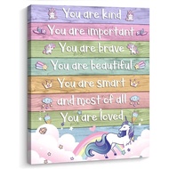 Girls Bedroom Inspirational Room Decor Rainbow Girl Room Wall Decor Bedroom Decor For Teen Girls Bed