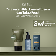 [PRE ORDER : KAHF BUNDLE 3IN1 PAKET PERAWATAN WAJAH] Paket Perawatan Kilat Lawan Kusam & Tetap Fresh