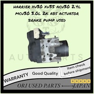 Toyota Harrier XU30 XU35 ACU30 ACU35 2.4L MCU30 MCU35 3.0L 2K ABS Actuator Brake Pump Used