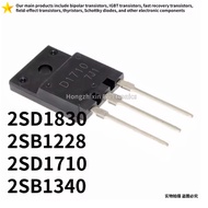 1-5PCS NEW 2SD1830 2SB1228 2SB1340 TO-220F 2SD1710 TO-3PF D1830 B1228 D1710 B1340 Crystal power tran