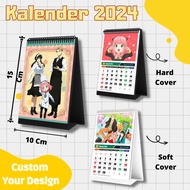 Calendar/desk Calendar 2024 Anime Spy X family/Accept Custom Calendar