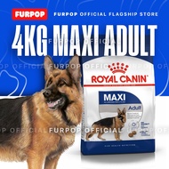 Royal Canin Maxi Adult (4kg) Dry Dog Food - Size Health Nutrition | FURPOP