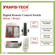 3way 4way Lighting Control Switch / Wireless Receiver Lamp Light RF Remote Control Switch ON/OFF