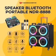 WIRELESS DOUBLE SPEAKER NDR 8888