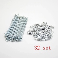 Spokes Wheel Rim 32 pcs 110mm  For Motocross Off-road Bicycle Bike Accessories Dirt Pit Bike