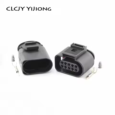 1/5/10/20 Set 10 Pin 1.5 mm series Car Fog Lamp Connector 1J0973715 1J0973815 Car Rear Tail Lamp Plu