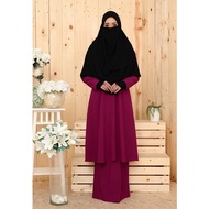 Haura Hayl Jubah Muslimah Kurung Durrah Plus Size