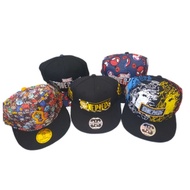 SPIDERMAN ONE PIECE  SNAPBACK ADJUSTABLE MEN CAP/TOPI LELAKI G-SHOCK ONEPIECE | LUFFY HIGH QUALITY