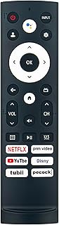 ERF3V90H Replace Voice Remote Control fit for Hisense Mini-LED ULED 4K Smart Google TV 55U7G 75U7H 4