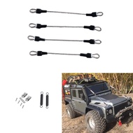 [Simhoa21] 1/10 RC Truck Buggy Steel Rope W/ Screws For Traxxas Axial SCX10 D90 Models