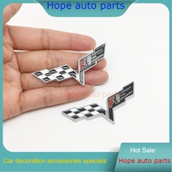 New upgrade 2pcs / lot Metal Stickers F1 FORMULA A logo Flag Side Car Sticker Emblem Badge Tail Auto
