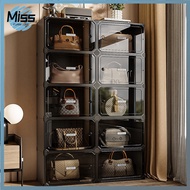Bag Storage Artifact Storage Box Home Organizer Bedroom Transparent Floor Display Cabinet Dustproof 