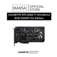 Gigabyte RTX 5060 Ti WINDFORCE OC 8G