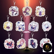 Undertale Sans Flowey Papyrus Asriel Cartoon Keychain