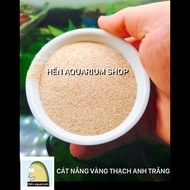 Super beautiful white quartz yellow sunshine sand