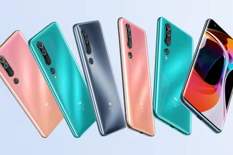 Xiaomi 10 5G Smartphone Android 6.67 inch Qualcomm Snapdragon 865 RAM 12GB ROM 256GB 4780 mAh Global