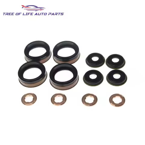 1/2/5/10 Fuel Injector Nozzle Seal Repair Kit For Mazda UN BT-50 Ford Ranger PJ PK 2.5L 3.0L WE01105