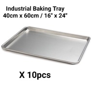 Big Baking Tray Rack 60cmx40cm (24"x16") 3cm / 5cm Industrial Oven Imported Quality Rak Dulang Besar 优质托盘架子