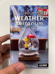 Re-ment SNOOPY Weather terrarium盒蛋（No.6 A Sunny Day after the Rain)