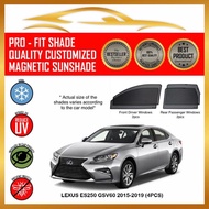 Lexus ES250/350 GSV60 2015-2018 (Plastic Frame) (4 pcs) Car Sunshade