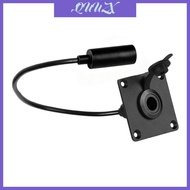 QUU Aluminum Waterproof DC5521 Connector For Mini Antennae Outdoor Power Supply