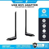 UGREEN USB Wifi Adapter High Gain Wireless Dual Band 2.4GHz 5GHz AC650 90339