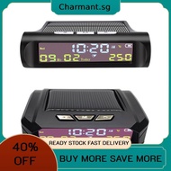 AN01 AN02  Look Solar Car Digital Clock with LCD Display Auto Accessories