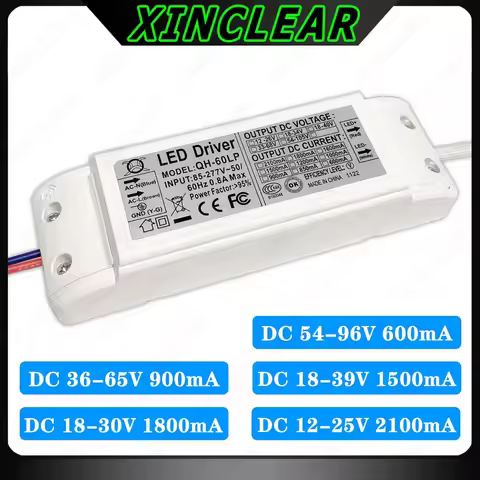 LED Driver DC18-30V 18-39V 36-65V 54-96V 2100mA 1800mA 1500mA 900mA 600mA Lighting Transformers 40W 